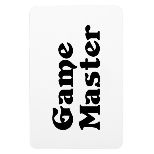 Game Master Magneet (Verticaal)