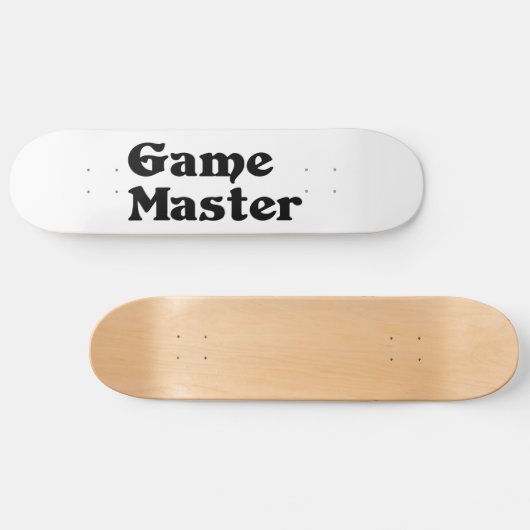 Game Master Persoonlijk Skateboard (Horizontaal)