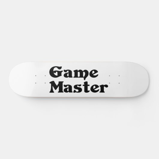 Game Master Persoonlijk Skateboard (Horizontaal)