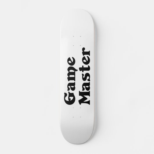 Game Master Persoonlijk Skateboard (Voorkant)