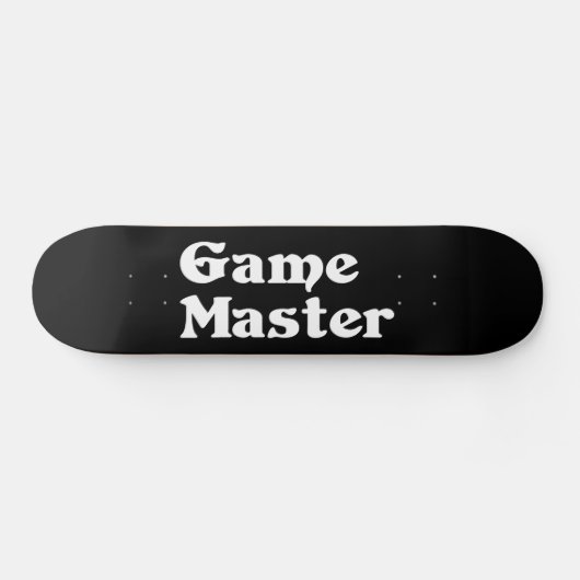 Game Master Persoonlijk Skateboard (Horizontaal)