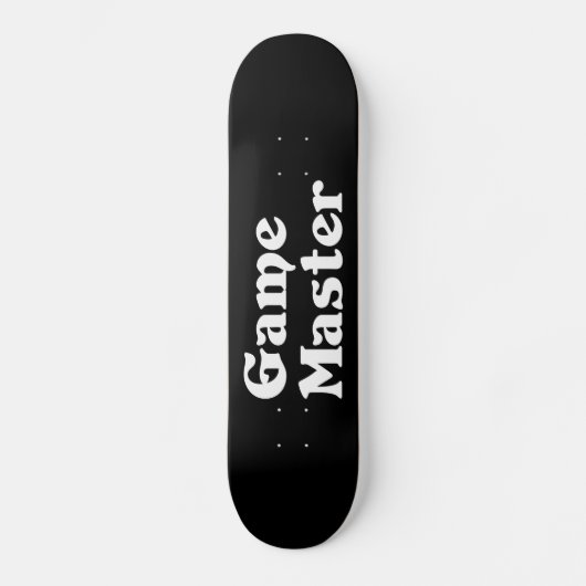 Game Master Persoonlijk Skateboard (Voorkant)