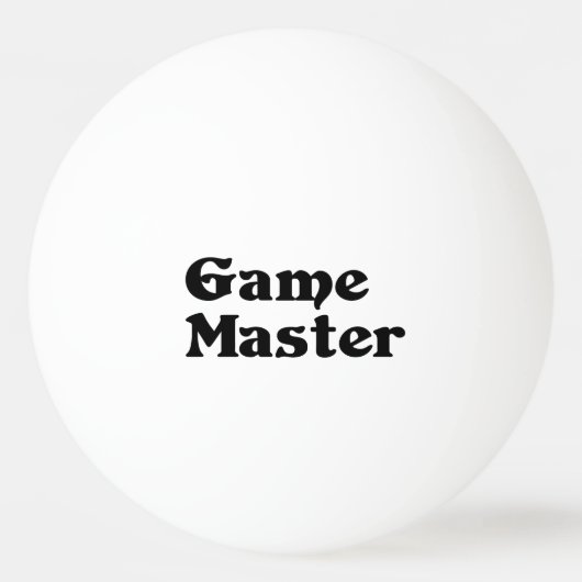 Game Master Pingpongbal (Voorkant)