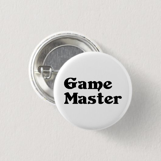 Game Master Ronde Button 3,2 Cm (Voorkant /achterkant)