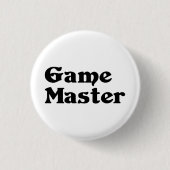 Game Master Ronde Button 3,2 Cm (Voorkant)