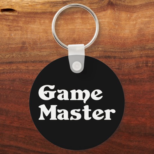 Game Master Sleutelhanger (Achterkant)