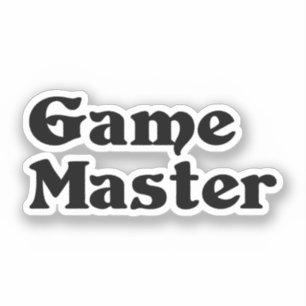 Game Master Sticker