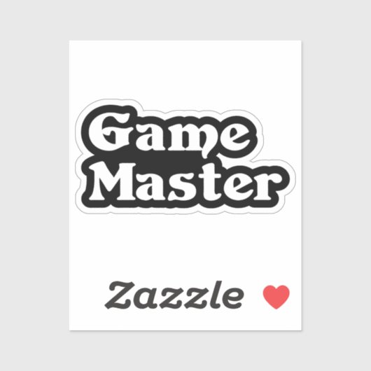 Game Master Sticker (Vel)