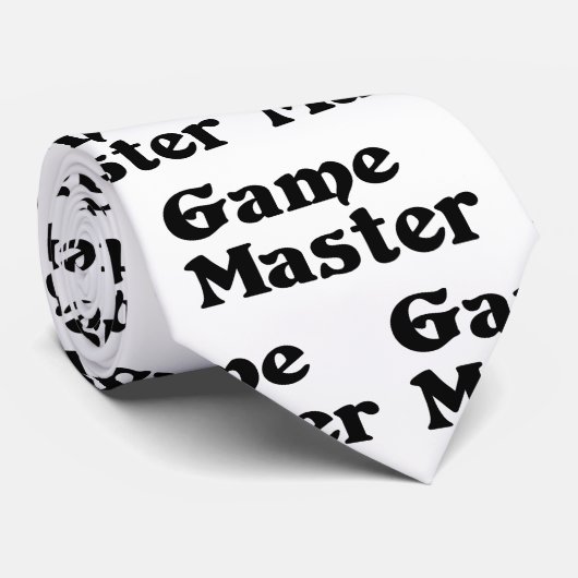 Game Master Stropdas (Opgerold)