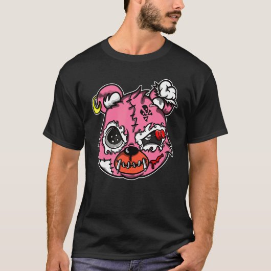 Game Midnight Bear GS Pinksicle 5s Matching T-shirt (Voorkant)
