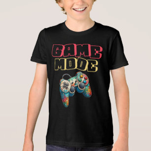 Game Mode Kids Jongen Tri-Blend Shirt