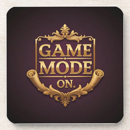 Game Mode On Bier Onderzetter (Voorkant)