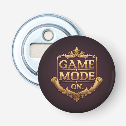 Game Mode On Button Flesopener (Voorkant)