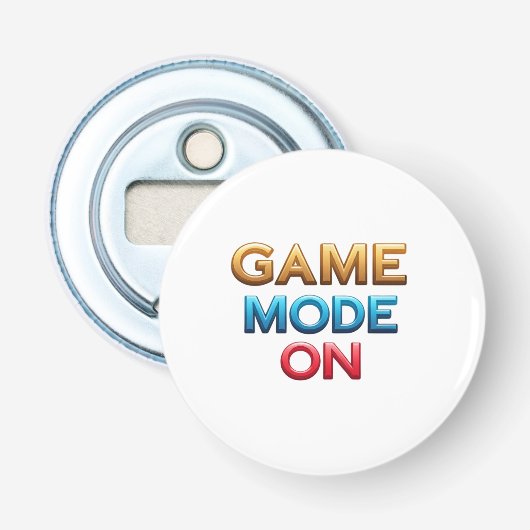 Game Mode On Button Flesopener (Voorkant)