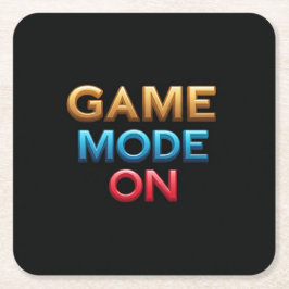 Game Mode On Kartonnen Onderzetters