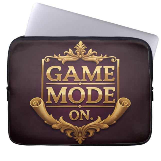 Game Mode On Laptop Sleeve (Voorkant)