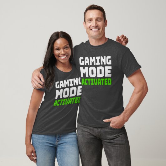 Game Modus Geactiveerd T-shirt (Unisex)