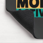 Game Modus Geactiveerde Gamer Controller Kunst Muismat (Hoek)