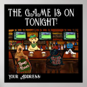 GAME NACHT - AIREDALE EN VRIENDS Poster (Voorkant)