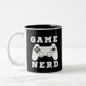 Game Nerd Tweekleurige Koffiemok (Links)