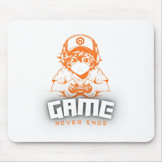 Game Never Ends Mousepad Muismat