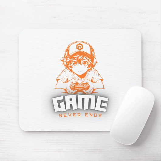 Game Never Ends Muismat (Met muis)