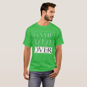 Game Never Over vintage T-shirt (Voorkant volledig)