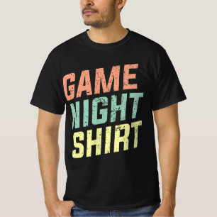 Game Nigh Boardgaming voor gamers T-shirt
