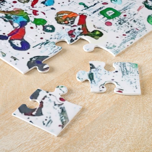 Game Night 2 Puzzle Legpuzzel (Zijkant)