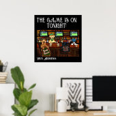 GAME NIGHT - AIREDALE & FRIENDS Poster (Thuiskantoor)