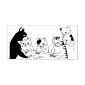 game night art-stempel rubberstempel (Afrduk)