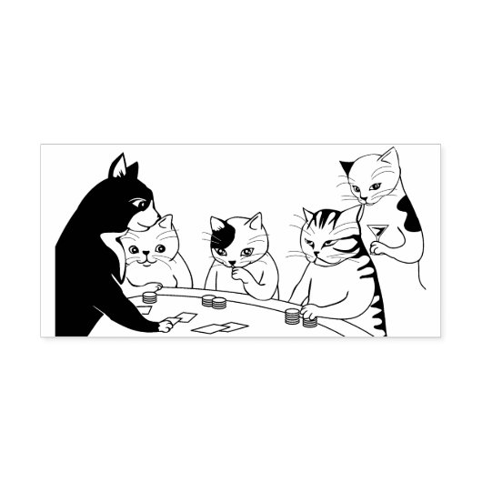 game night art-stempel rubberstempel (Afrduk)