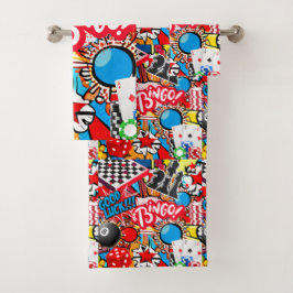 Game Night Bad Handdoek