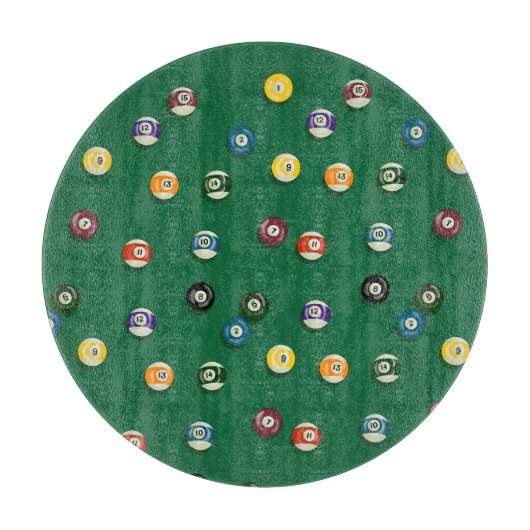 Game Night Biljarttafel Pool Shark Snijplank (Voorkant)