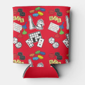 Game Night, Board Games en Word Puzzles Blikjeskoeler (Voorkant)