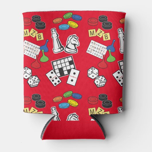 Game Night, Board Games en Word Puzzles Blikjeskoeler (Voorkant)