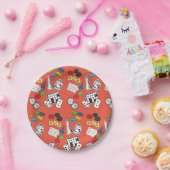 Game Night, Board Games en Word Puzzles Papieren Bordje (Feest)