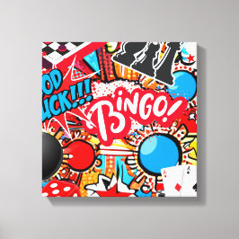 Game Night Canvas Afdruk