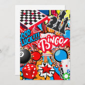 Game Night Feestdagenkaart (Voorkant / Achterkant)