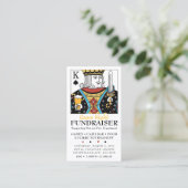 Game Night Fundraiser Tickets Euchre Toernooi (Staand voorkant)