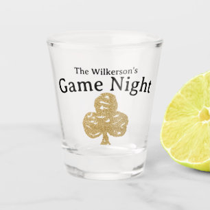 Game Night Golfclubs Shot Glas