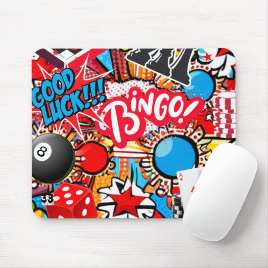 Game Night Muismat (Met muis)