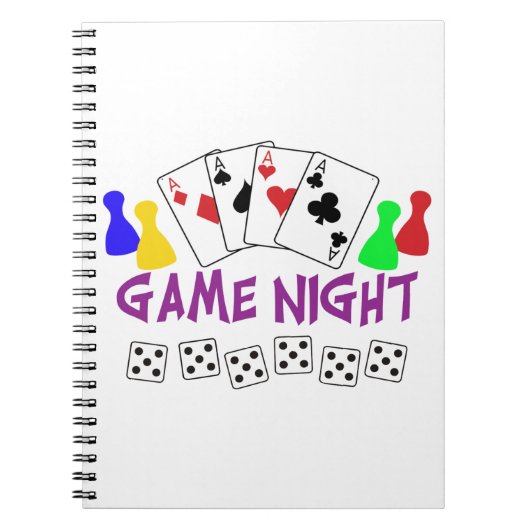 Game Night Notitieboek (Voorkant)