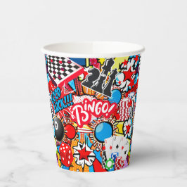 Game Night Papieren Bekers