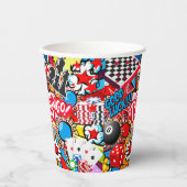 Game Night Papieren Bekers (Voorkant)