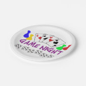 Game Night Papieren Bordje (Gekanteld)