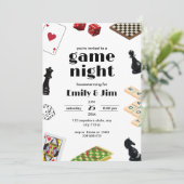 Game Night Party Uitnodiging, Housewarming party (Staand voorkant)