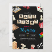 Game Night Party Uitnodiging, Housewarming party Kaart (Voorkant)