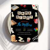 Game Night Party Uitnodiging, Housewarming party Kaart