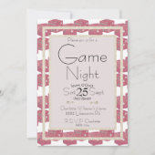 Game Night Pink Glitter Pplay Dice Kaart (Voorkant)